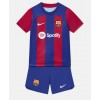 Barcelona Heimtrikot 2023-24 Kurzarm (+ kurze hosen)